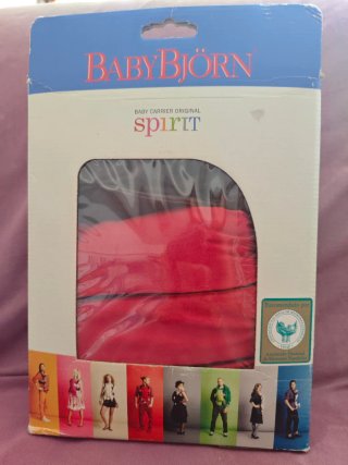 Mochila portabebés BabyBjörn naranja