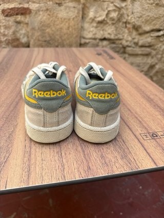 Reebok Clásicas Beige/Verde Talla X