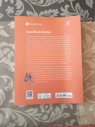 Libro colegio Lazarillo de Tormes