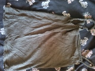 Top Caroll Paris verde talla M