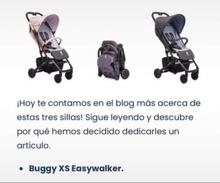Silla de paseo Easywalker