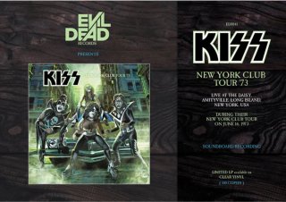 KISS LP New York Club Tour '73 + poster