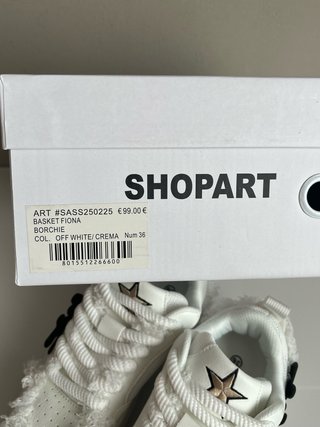 Scarpe Shop Art bianche taglia 36