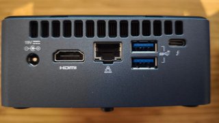 Mini PC Intel NUC8i5BEH2 Negro/Plata