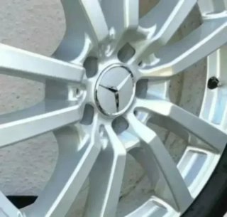 4 TAPAS BUJE CENTROS RUEDAS LLANTAS MERCEDES 75MM