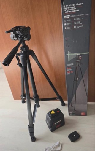 Nível Laser Parkside 4V Recarregável