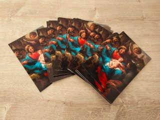 20 cartoline - Riposo durante la fuga in Egitto