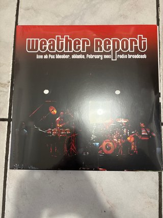 Weather Report Doppio Vinile Live Atlanta 1980