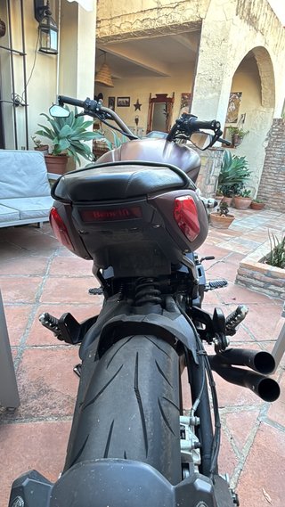Benelli 502C Negra/Burdeos
