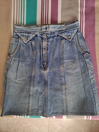 Falda vaquera midi Talla 38-40