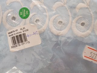 Baby doll negro encaje y tul con aros