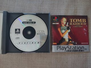Tomb Raider II Platinum PS1 PAL