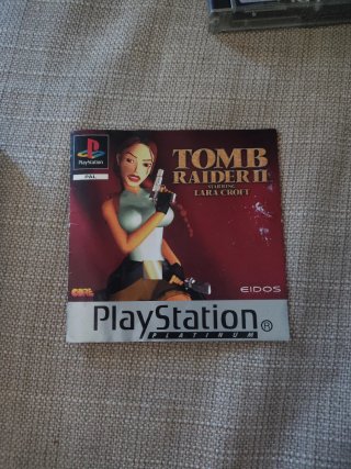 Tomb Raider II Platinum PS1 PAL