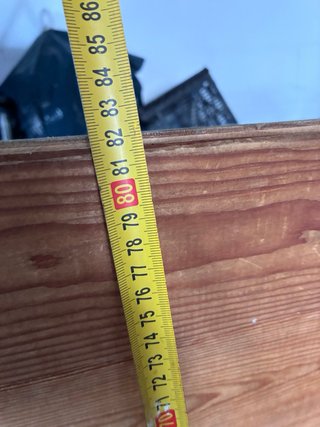 Macetas grandes de madera