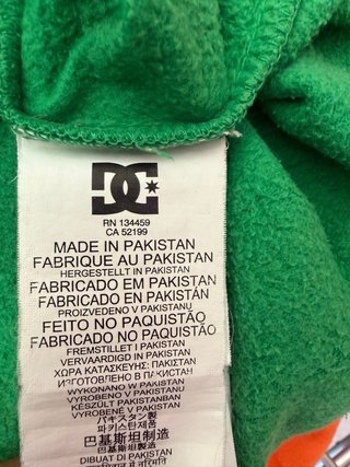 Sudadera DC Shoes verde