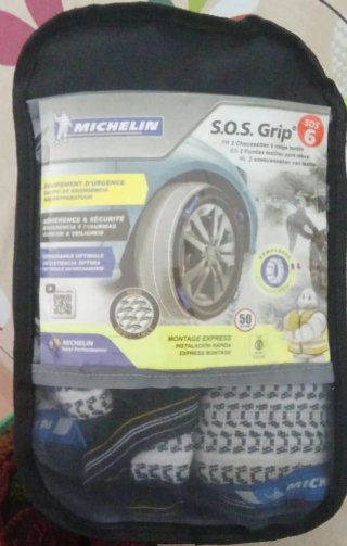 Cadenas de nieve textiles Michelin S.O.S Grip 6