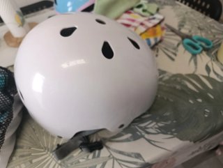 Casco Oxelo blanco infantil