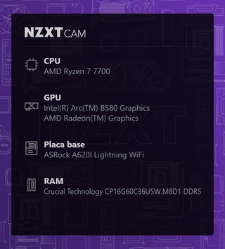 PC Ryzen 7 7700 Intel B580 RAM DDR5 16GB SSD 4TB