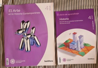 Libros de 2°, 3° y 4°ESO de múltiples asignaturas
