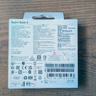 AURICULARES REDMI BUDS 6 CANCELACIÓN DE RUIDO