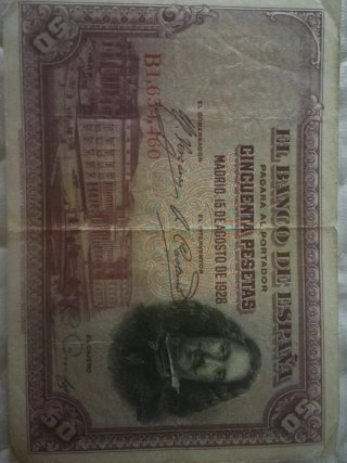 Billete 100 Pesetas Banco de España 1931