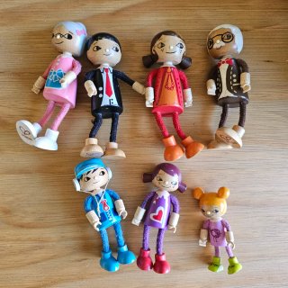 Familia de muñecos Hape