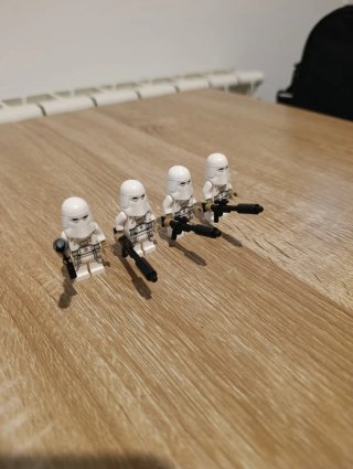 Lote 3 Figuras Star Wars Hoth compatibles con Lego
