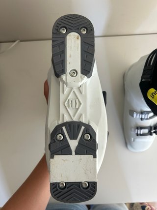 Botas de esquí blancas