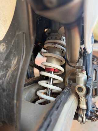 Husqvarna Enduro/Motocross Blanca y Amarilla