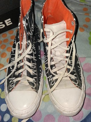 Zapatillas Converse Talla 43 de letras