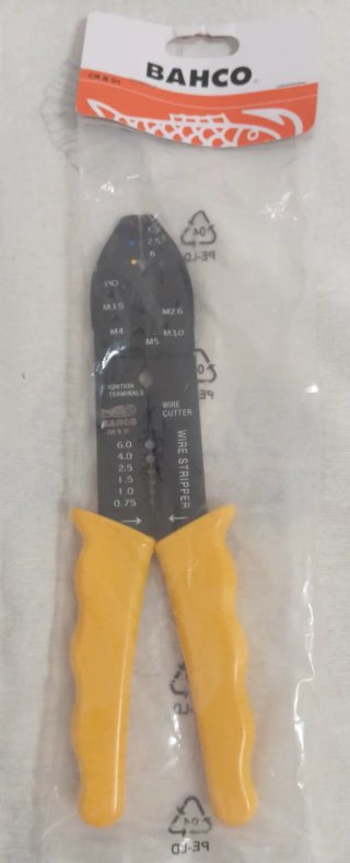 Alicate terminales Bahco CRB 01 crimpadora