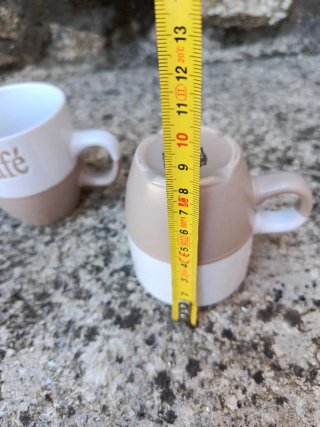 Set 2 Tazas Café Cerámica