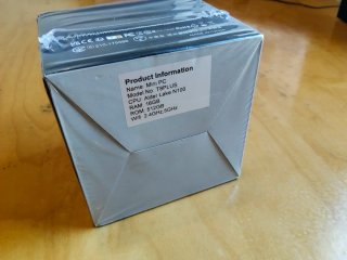 Mini PC Intel N100 16GB RAM 512GB SSD Plata