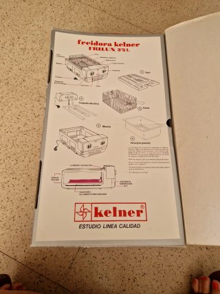 Freidora Kelner Frilux 3.5L Acero Esmaltado