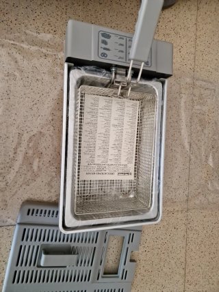 Freidora Kelner Frilux 3.5L Acero Esmaltado