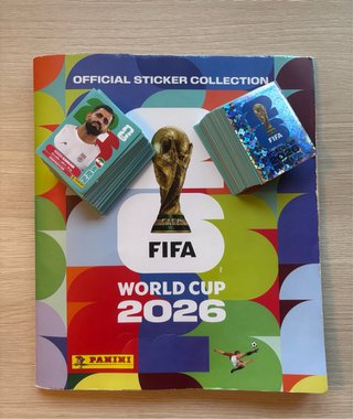 Cromos mundial 2026 vendo o cambio