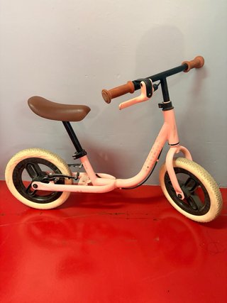 Bicicleta sin pedales decatlhon rosa