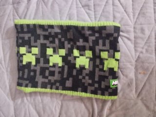 Braga cuello niño Minecraft gruesa