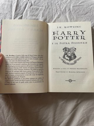 Harry Potter e la pietra filosofale