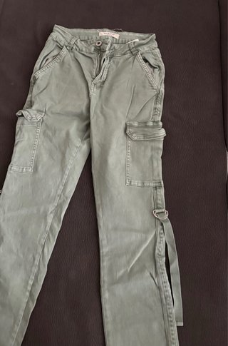 Pantaloni SIXTE donna verde oliva