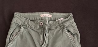 Pantaloni SIXTE donna verde oliva