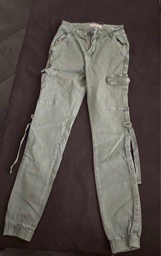 Pantaloni SIXTE donna verde oliva