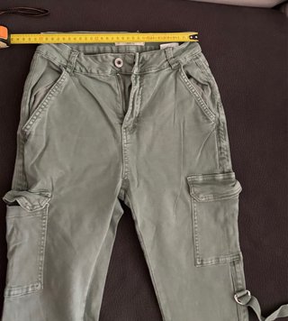 Pantaloni SIXTE donna verde oliva