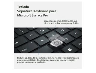 Teclado Microsoft Surface Gris + Lápiz