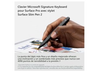 Teclado Microsoft Surface Gris + Lápiz