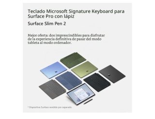 Teclado Microsoft Surface Gris + Lápiz