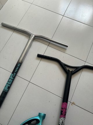 Patinete y piezas