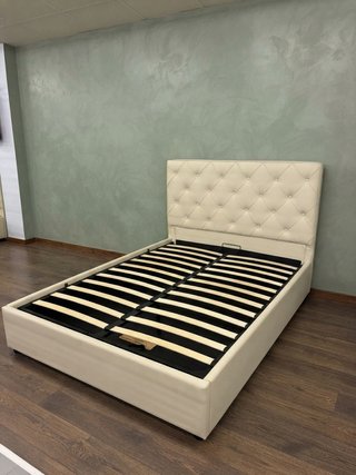 Cama canapé con somier y cabecero