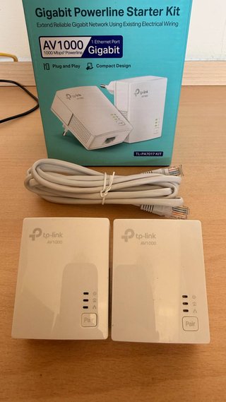 Kit Powerline TP-Link Gigabit AV1000