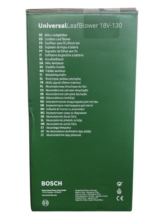 Soplador de hojas Bosch 18V